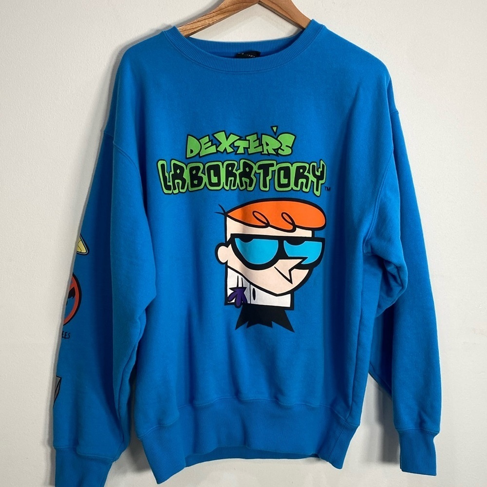Blue Dexter's Laboratory Sweatshirt